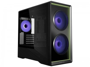 Lian Li Vector V150 mATX számítógépház, edzett üveg - fekete (G99.V150INFX.00)